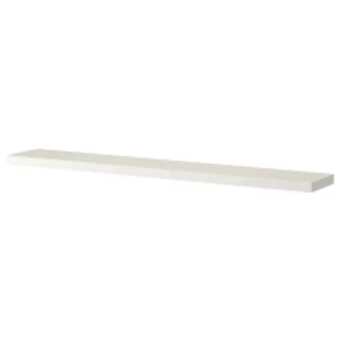 LACK Wall shelf - white 110x26 cm (43 1/4x10 1/4 ")