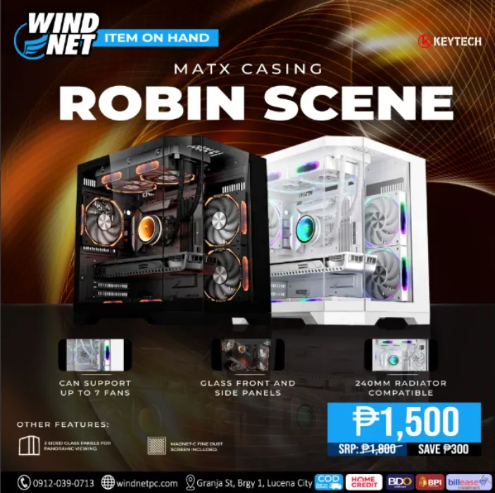 Keytech Robin Scene Black