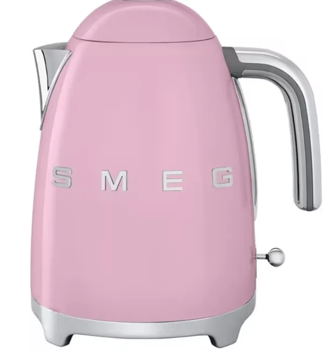 smeg kettle pink
