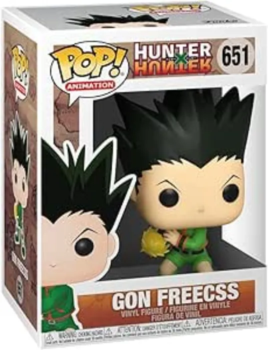 Funko Pop! Animation: Hunter X Hunter - HxH - Gon Freecs Jajanken - Figura de Vinilo Coleccionable - Idea de Regalo- Mercancia Oficial - Juguetes para Niños y Adultos - Gon Freecs Jajanken