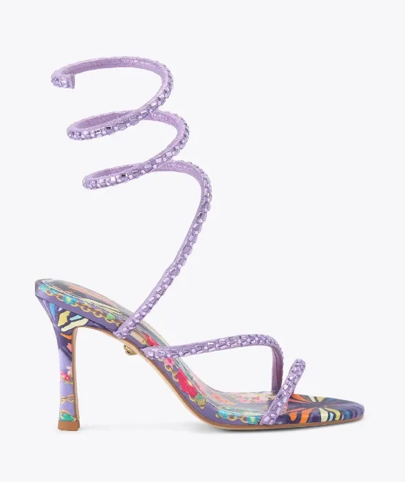 Spiral Asymmetric Heel | Kurt Geiger