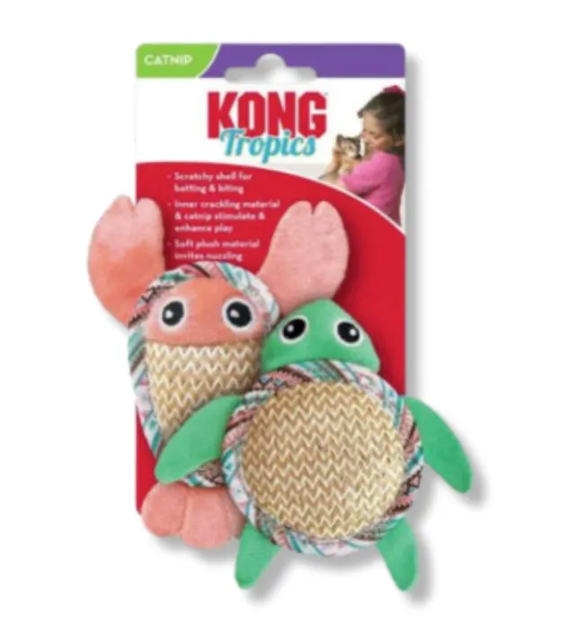 Kong Tropics Pals Cat Toy