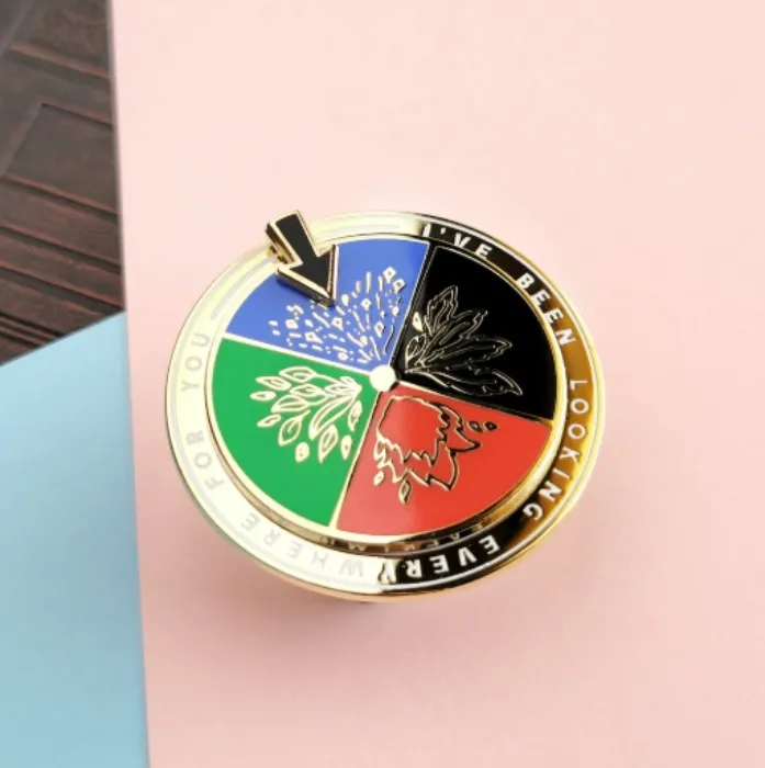 Howl's Moving Castle Door Spinner Pin
