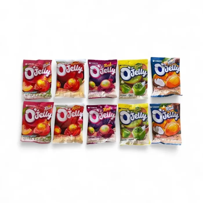 Orion O'Jelly Real Fruit Gummy Candy (10 pack)