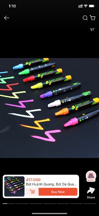Acrylic markers 