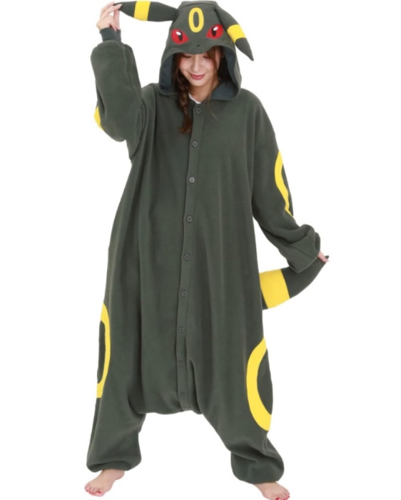 Kigurumi Combinaison En Polaire Noctali Pokémon