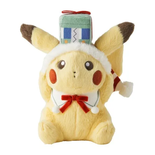 Plush Pikachu Pokémon Holiday Blessings