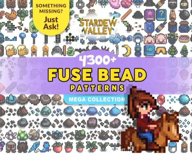 4000+ Stardew Valley | Fuse Bead Patterns 