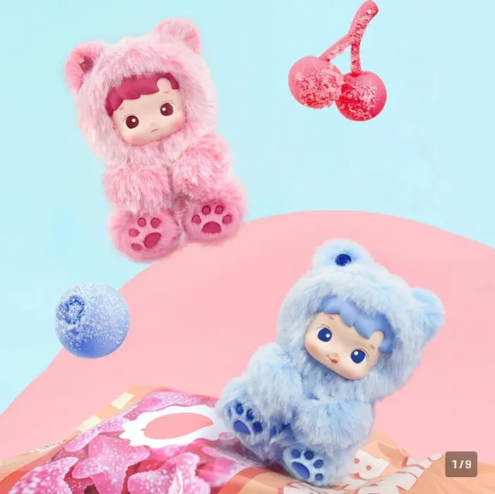 HACIPUPU Gummy Bear Series-Vinyl Plush Pendant Blind Box | POP MART US Official