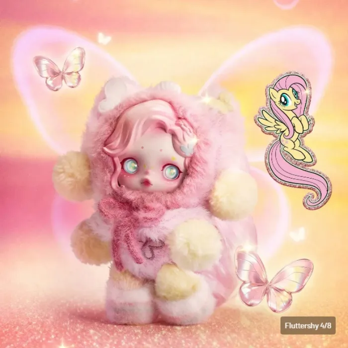 SKULLPANDA × My Little Pony Series Plush Doll Pendant|POP MART US Official