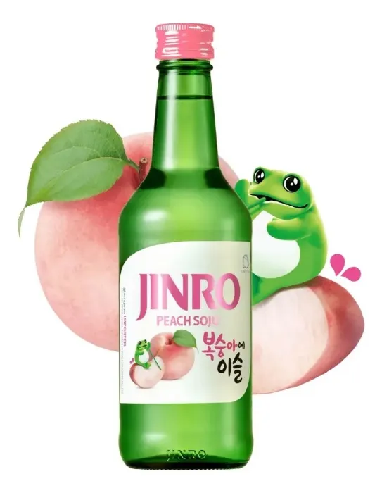 Jinro Soju Sabor Durazno 🍑