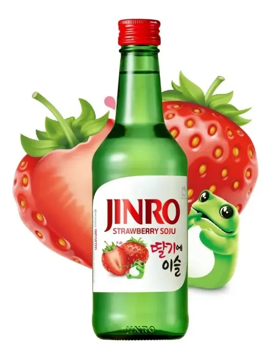 Jinro Soju Sabor Fresa 🍓