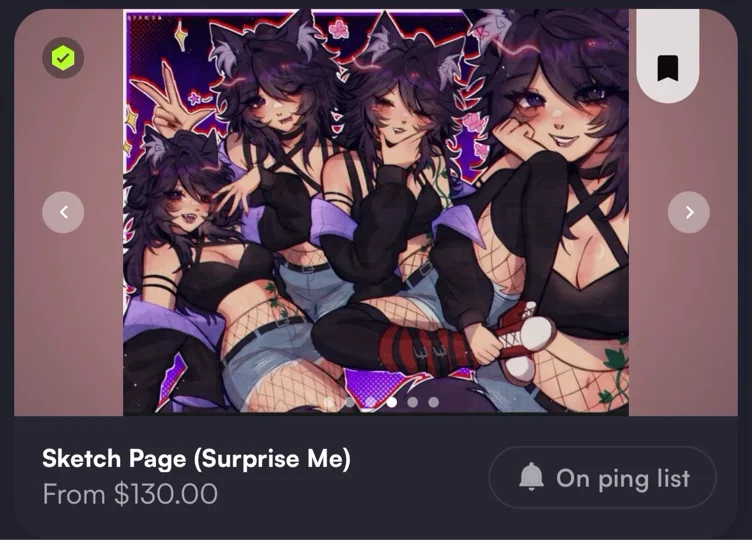 Sketch Page Commission | Qrowzo