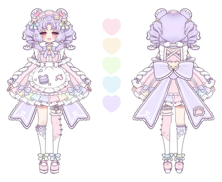 Maid outfit 3D model