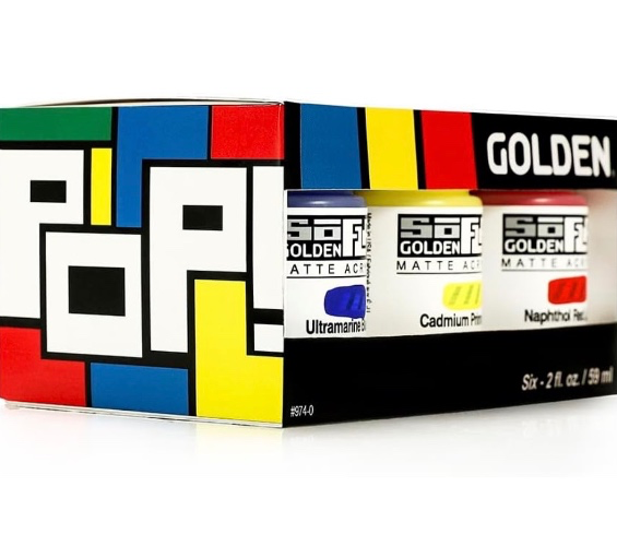 Golden So Flat Acrylic Paint Set