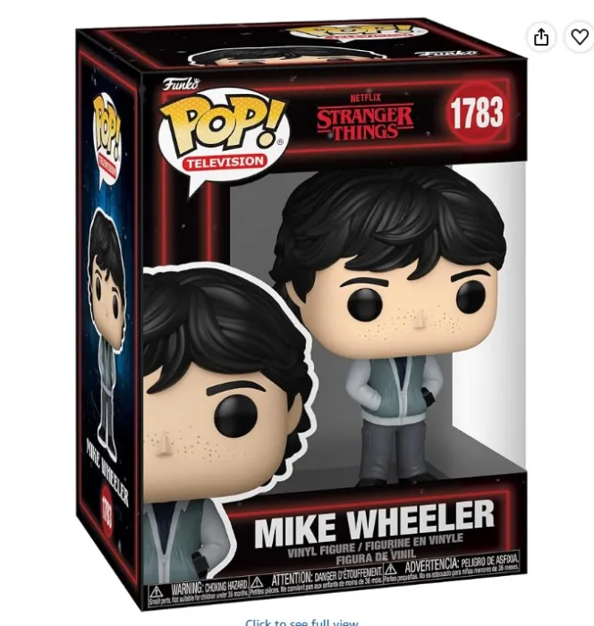 Funko POP TV: Stranger Things Season 5-Mike Wheeler-Collectible Vinyl Figure-Gift Idea-Official Merchandise-Toys for Children and Adults-Fantasy Fans : Amazon.ie: Toys & Games