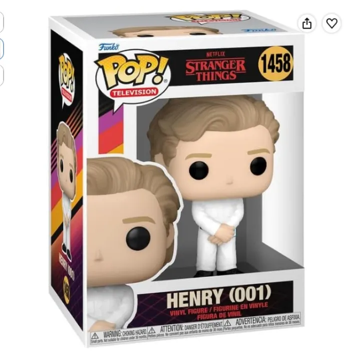 Funko POP! TV: Netflix Stranger Things - Henry 001 | Official fantasy merch - vinyl collectible figure as shelf decoration - birthday gift idea for fans and collectors : Amazon.ie: Toys & Games