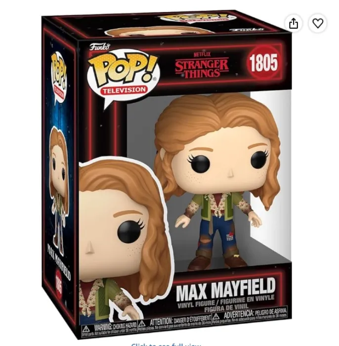 Funko Pop! Television: Stranger Things Season 5 - Max Mayfield - Collectible Vinyl Figure - Gift Idea - Official Product - Toys for Children and Adults : Amazon.ie