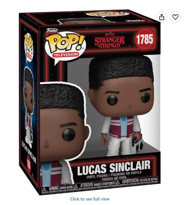 Funko POP! TV: Stranger Things Season 5 - Lucas Sinclair - Vinyl Collectible Figure - Gift Idea - Official Merchandise - Toy for Children and Adults - Fantasy Fans : Amazon.ie: Toys & Games