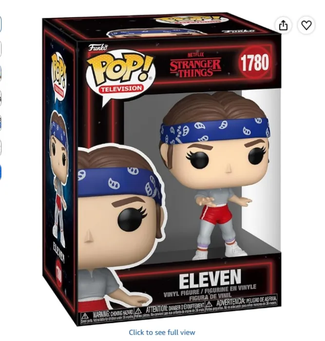 Funko Pop! TV: Stranger Things Season 5 - Eleven - Collectible Vinyl Figure - Gift Idea - Official Merchandise - Toys for Children and Adults - Fantasy Fans : Amazon.ie