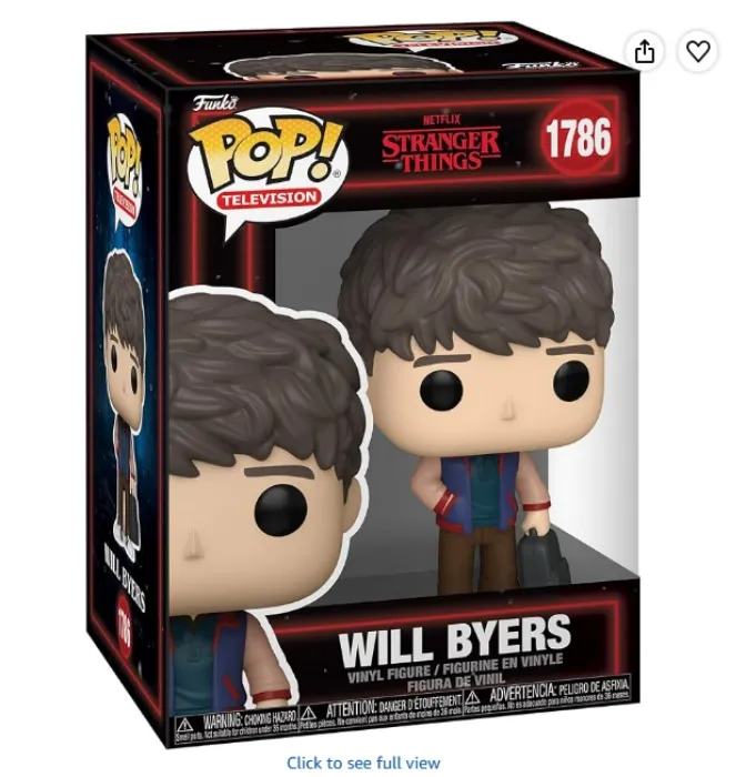 Funko Pop! TV: Stranger Things - Will Byers - Stranger Things (TV) - Collectible Vinyl Figure - Gift Idea - Official Merchandise - Toys for Kids & Adults - Fantasy Fans : Amazon.ie