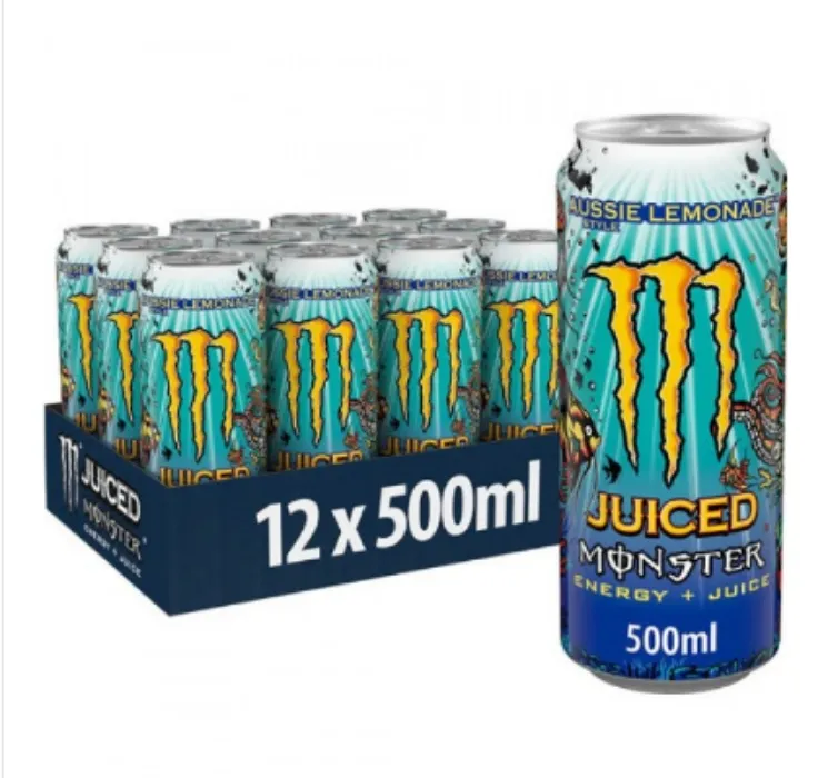 Monster Aussie Lemonade Energy 12 x 500ml