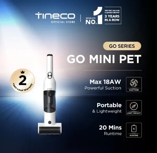 Tineco Go Mini Pet Cordless Handheld Vacuum Cleaner