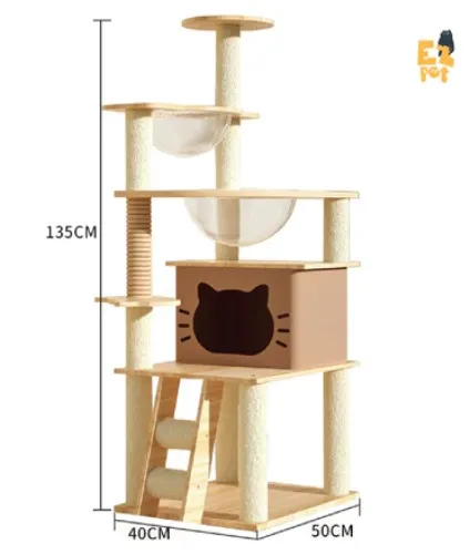 Wooden Cat Tree