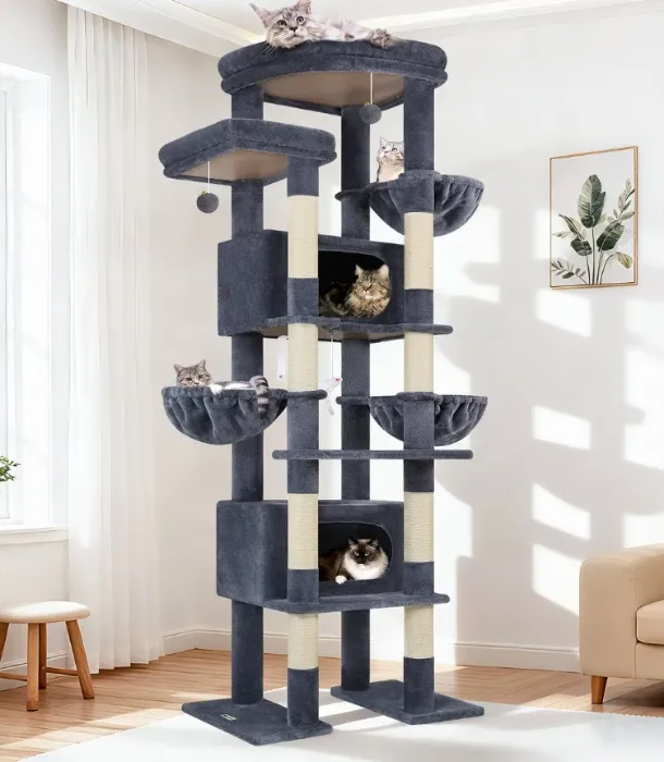 84 inch Cat Tree for the Boys