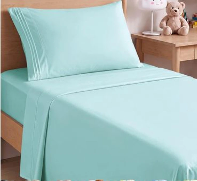 Bed Sheets - Teal - 3 Pc 