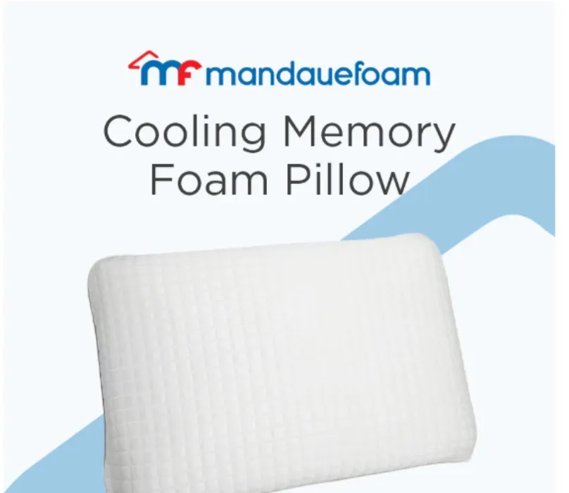 2 Cooling Memory Foam Pillow