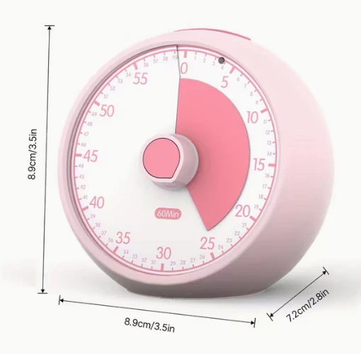 Pink Digital Timer 