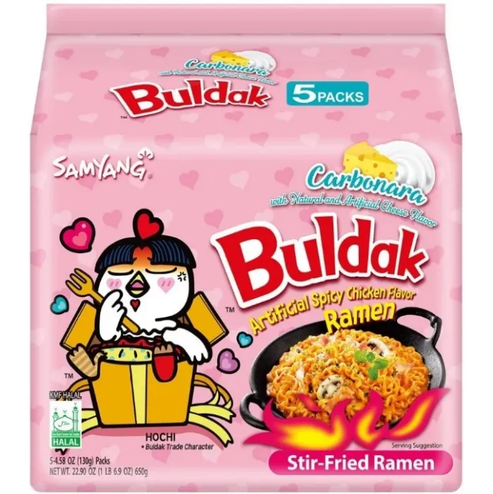 RAMEN BULDAK CARBONARA X5