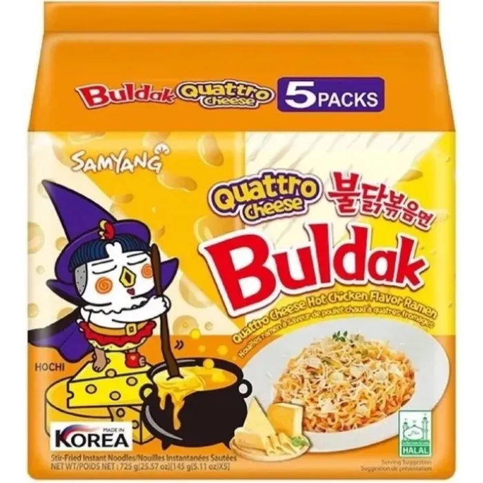 RAMEN BULDAK 4QUESOS X5