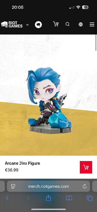 Arcane Jinx Figure | Riot Games Store