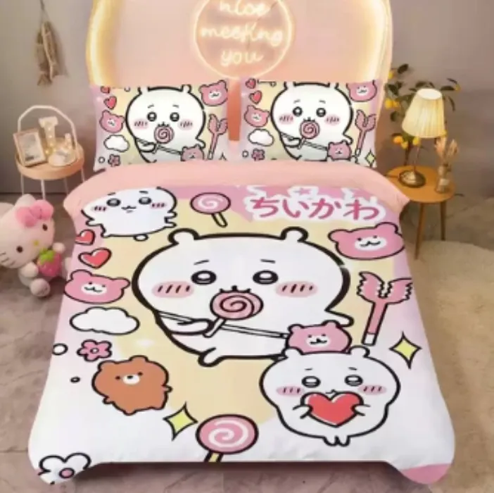 set for the bed