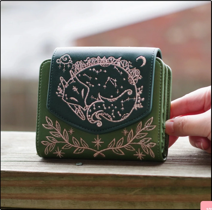 Slumbering Forest Wallet | Spacious, Whimsical Design [Pre-Order Round 2 – Arrives Fall 2025] | Default Title
