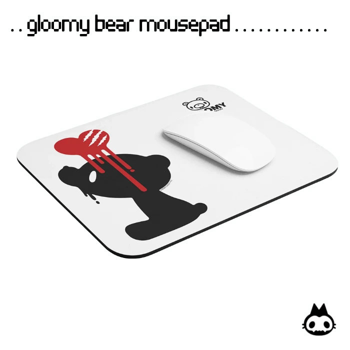 Gloomy Bear Mousepad for Laptop