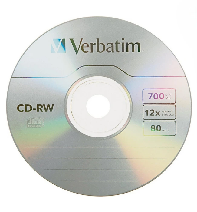 CD-RW Rewritable Blank Media 10 Discs