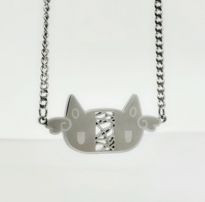 "this could be us" Detached Cat Necklace