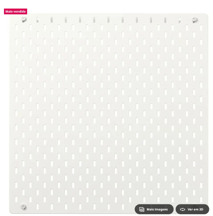 SKÅDIS Placar - branco 56x56 cm