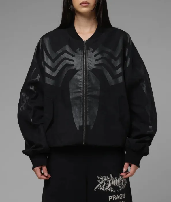 Loiter Marvel Symbiote Jacket | Black
