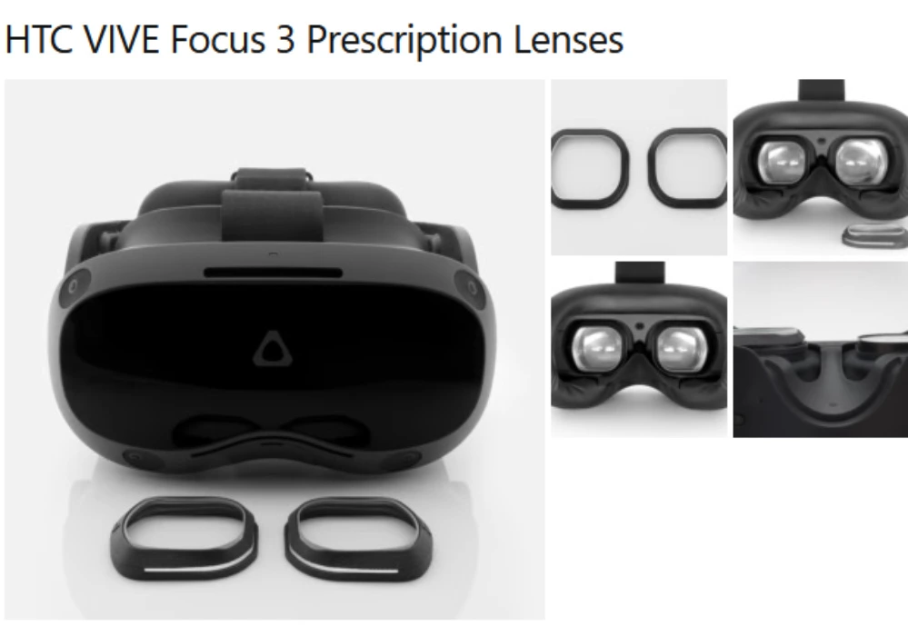 prescription lenses for VR