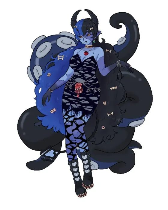Model art for casual outfitt
