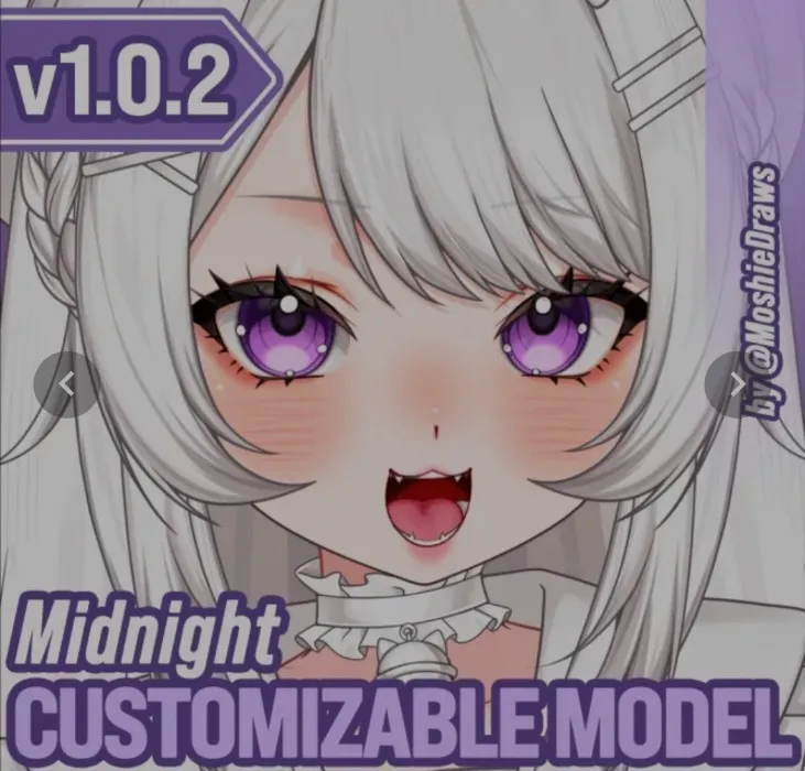 Midnight moshie customizable