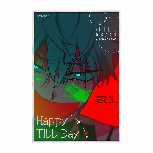 Till Birthday Shikishi