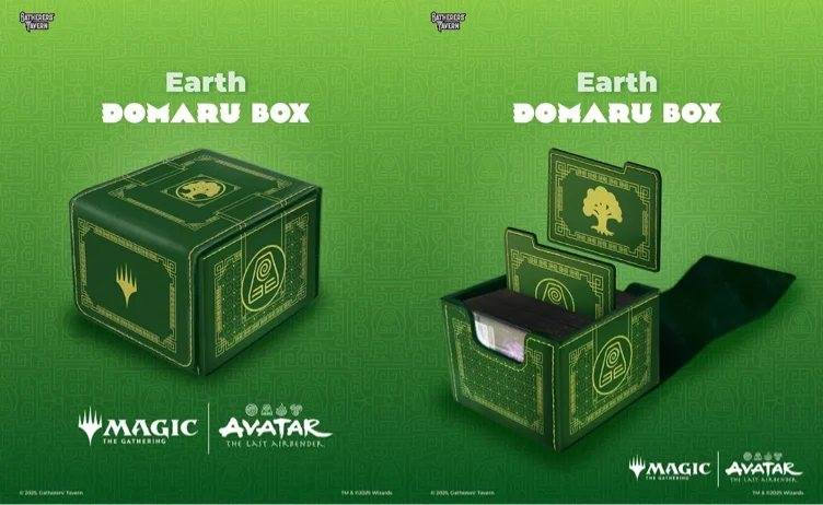 Gatherers' Tavern - Domaru Deck Box - Avatar: The Last Airbender - Earth