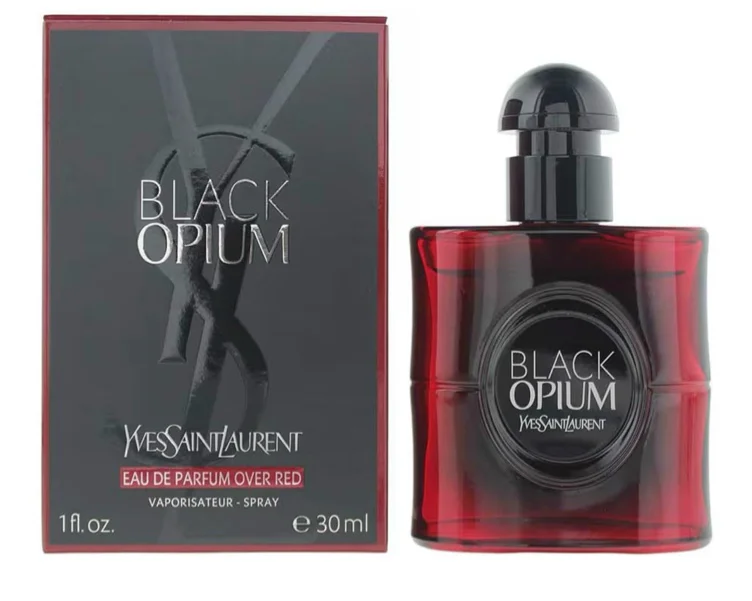 Yves Saint Laurent Black Opium Eau de Parfum Spray 50ml & Shimmering Moisturising Fluid 50ml