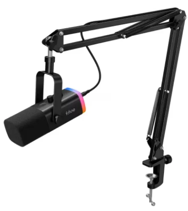 FIFINE AM8T Dynamic XLR USB Microphone Kit with Boom Arm