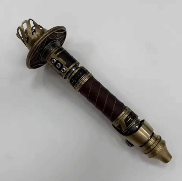 ELF SABERS Brass Proffie3.9 Board Neopixel Lightsaber Pixel Blade Heavy Dueling Carry 32 Sets Fonts Cosplay